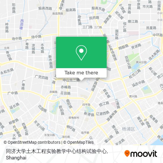 同济大学土木工程实验教学中心结构试验中心 map