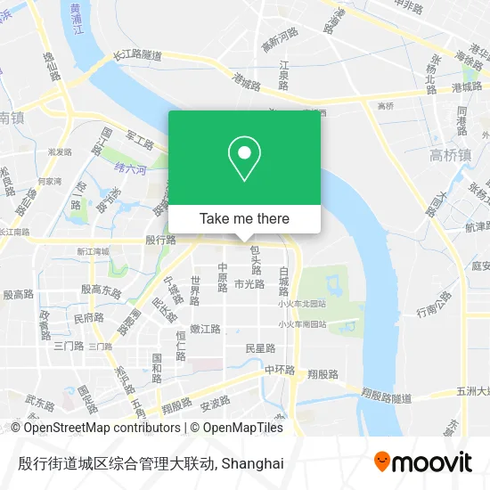 殷行街道城区综合管理大联动 map