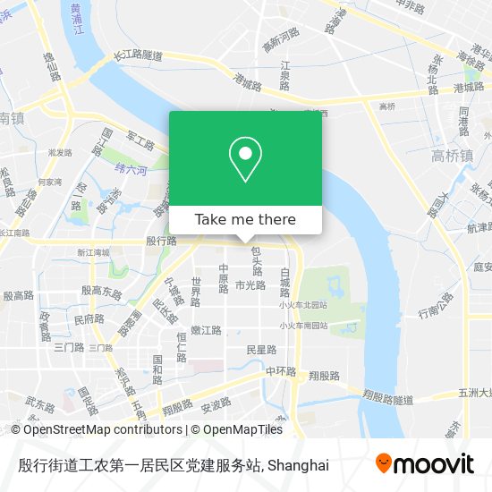 殷行街道工农第一居民区党建服务站 map