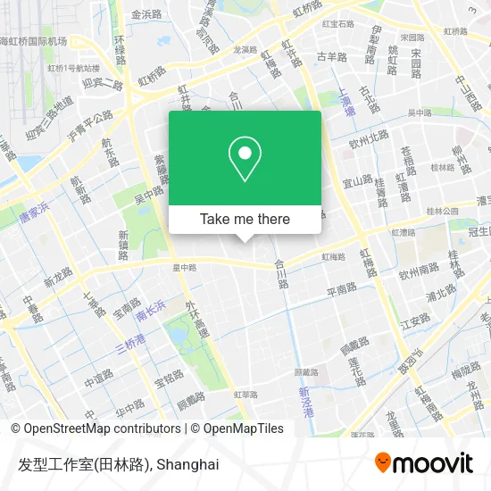 发型工作室(田林路) map