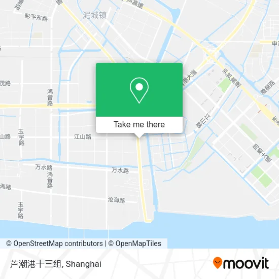 芦潮港十三组 map