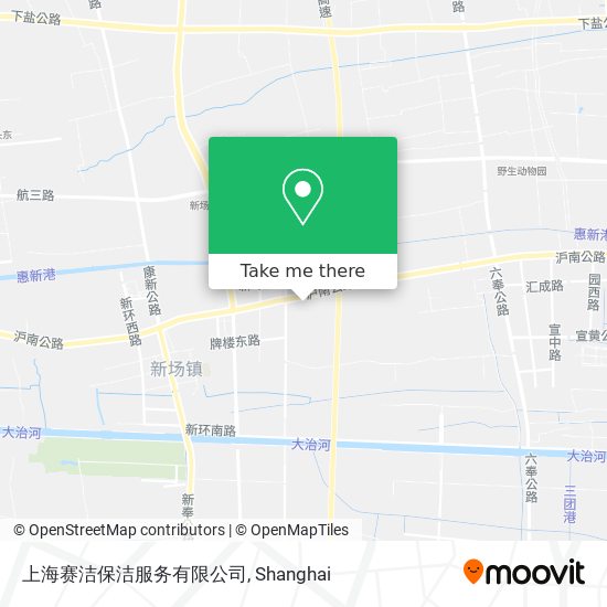 上海赛洁保洁服务有限公司 map