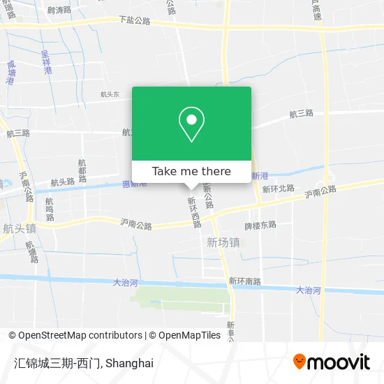 汇锦城三期-西门 map
