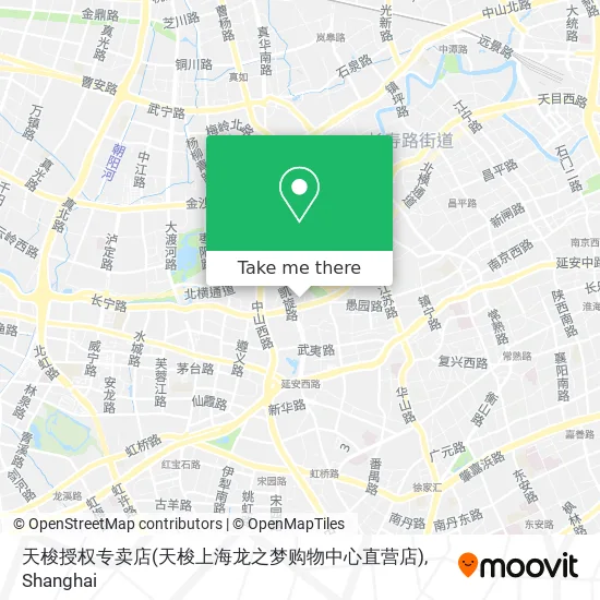 天梭授权专卖店(天梭上海龙之梦购物中心直营店) map