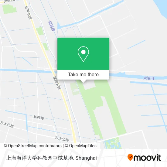 上海海洋大学科教园中试基地 map