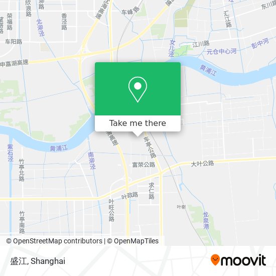 盛江 map