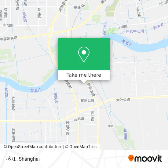 盛江 map
