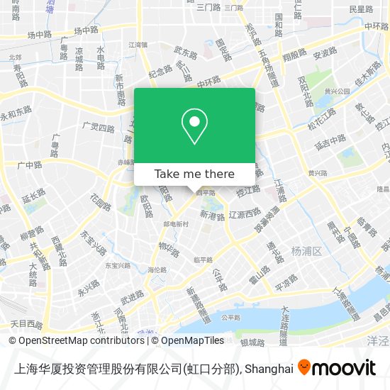 上海华厦投资管理股份有限公司(虹口分部) map