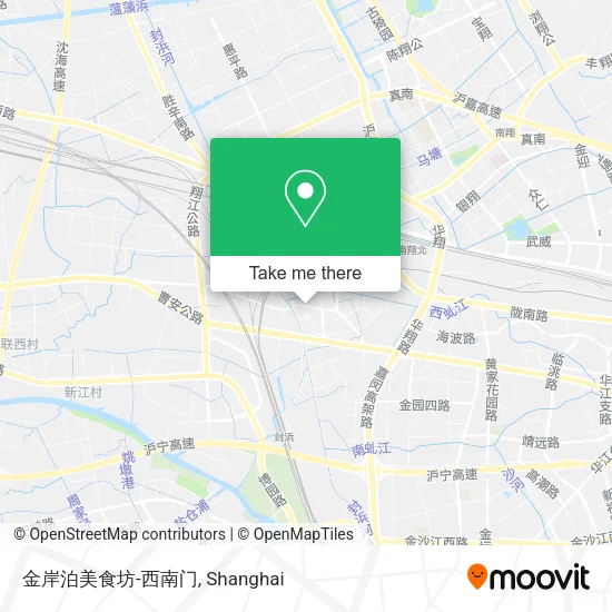 金岸泊美食坊-西南门 map