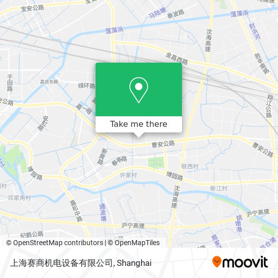 上海赛商机电设备有限公司 map
