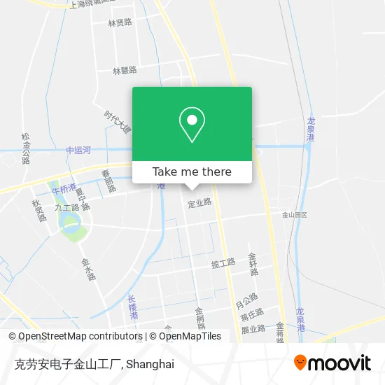 克劳安电子金山工厂 map