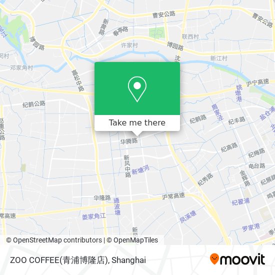 ZOO COFFEE(青浦博隆店) map