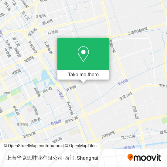 上海华克思鞋业有限公司-西门 map