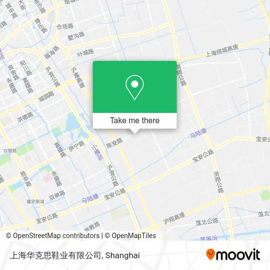 上海华克思鞋业有限公司 map