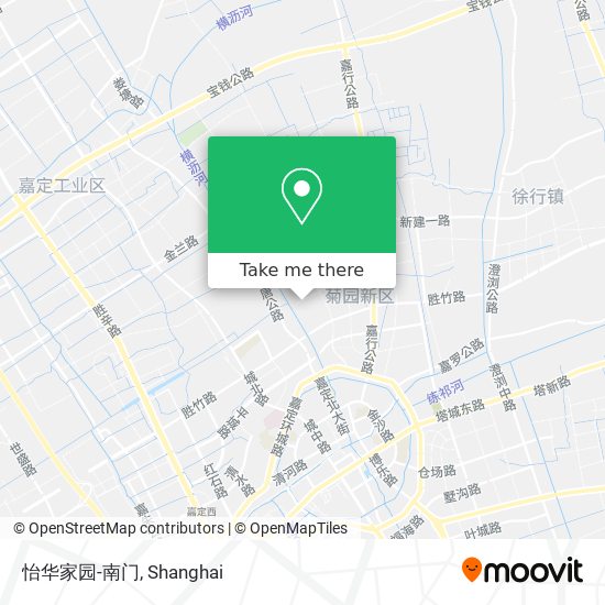怡华家园-南门 map