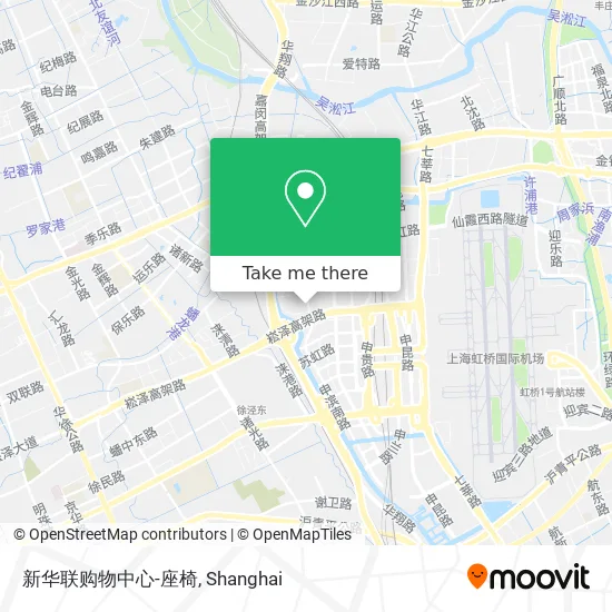 新华联购物中心-座椅 map