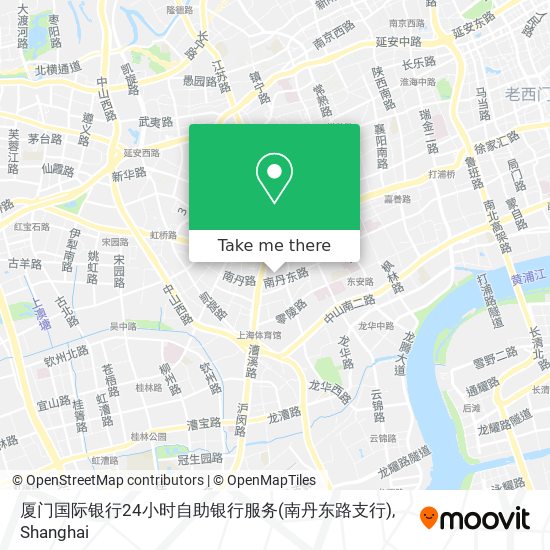 厦门国际银行24小时自助银行服务(南丹东路支行) map