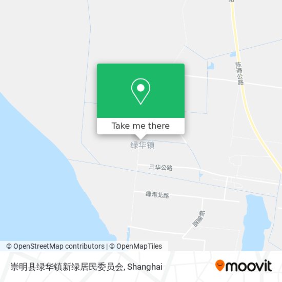 崇明县绿华镇新绿居民委员会 map