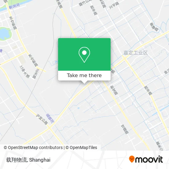 载翔物流 map