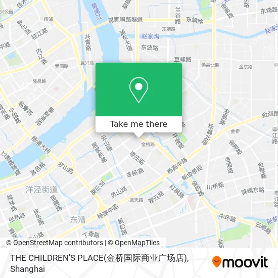 THE CHILDREN'S PLACE(金桥国际商业广场店) map