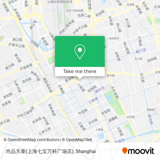 尚品天泰(上海七宝万科广场店) map