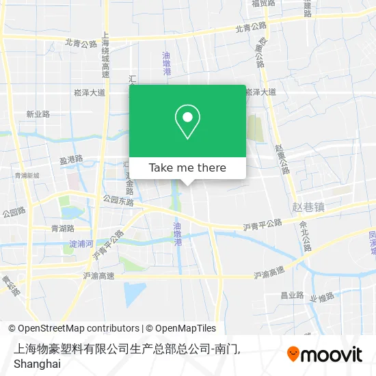 上海物豪塑料有限公司生产总部总公司-南门 map