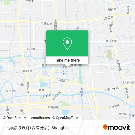 上海静域设计(青浦分店) map