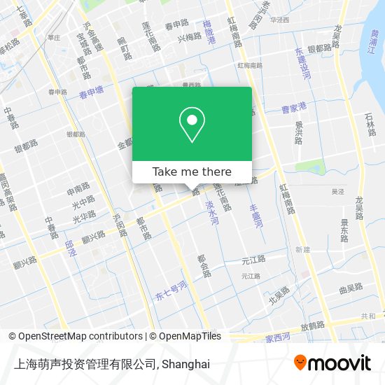 上海萌声投资管理有限公司 map