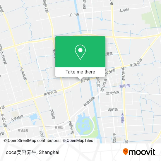 coca美容养生 map