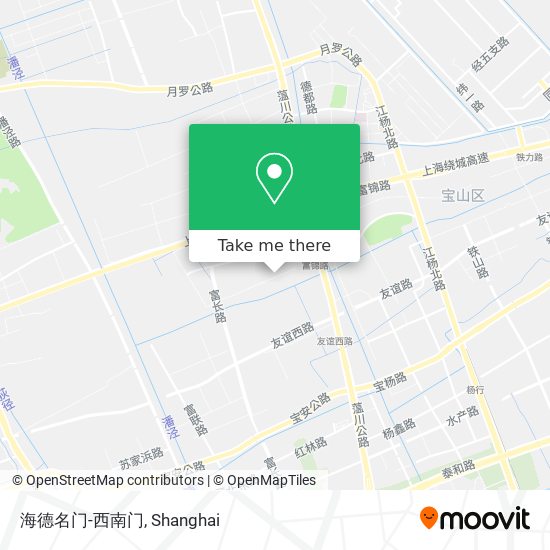 海德名门-西南门 map