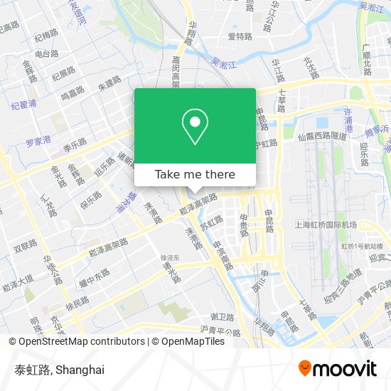 泰虹路 map