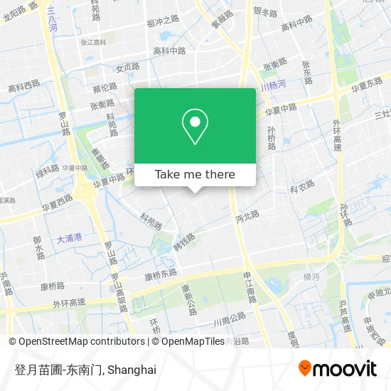 登月苗圃-东南门 map