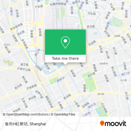 食尚H虹桥坊 map