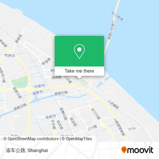 庙车公路 map