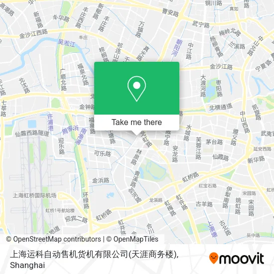 上海运科自动售机货机有限公司(天涯商务楼) map
