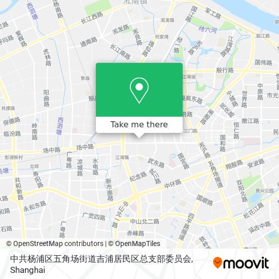 中共杨浦区五角场街道吉浦居民区总支部委员会 map