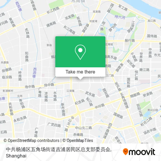 中共杨浦区五角场街道吉浦居民区总支部委员会 map
