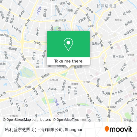 哈利盛东芝照明(上海)有限公司 map
