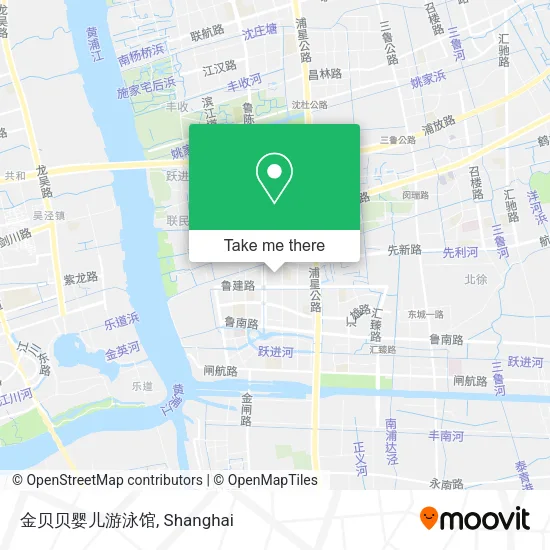 金贝贝婴儿游泳馆 map