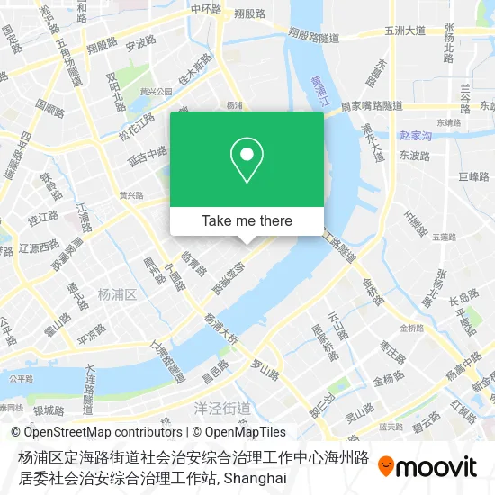 杨浦区定海路街道社会治安综合治理工作中心海州路居委社会治安综合治理工作站 map
