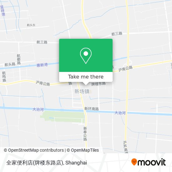 全家便利店(牌楼东路店) map