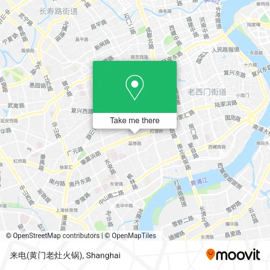 来电(黄门老灶火锅) map