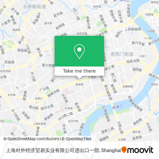 上海对外经济贸易实业有限公司进出口一部 map