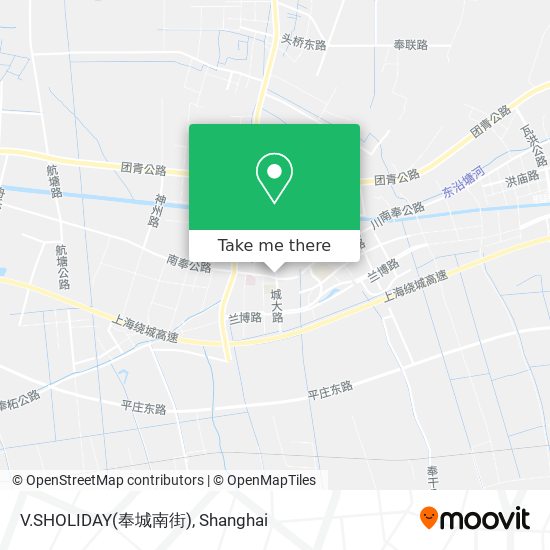 V.SHOLIDAY(奉城南街) map