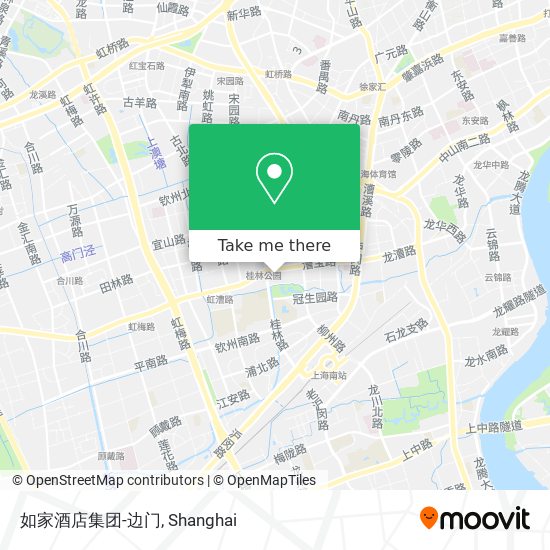 如家酒店集团-边门 map