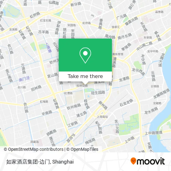 如家酒店集团-边门 map