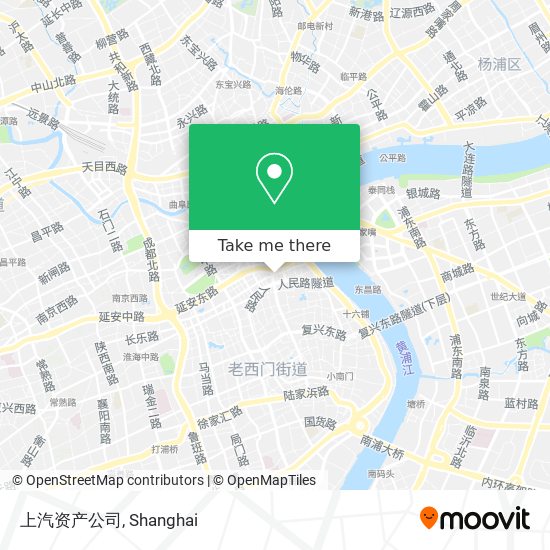 上汽资产公司 map