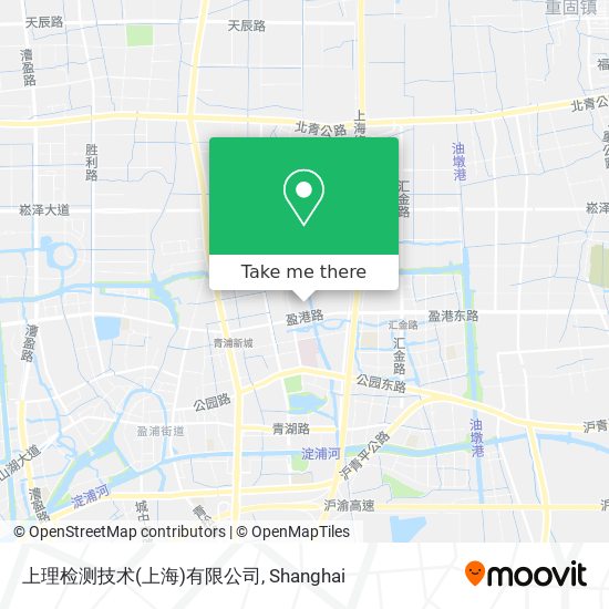 上理检测技术(上海)有限公司 map