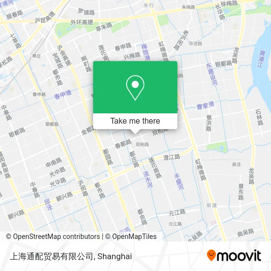 上海通配贸易有限公司 map