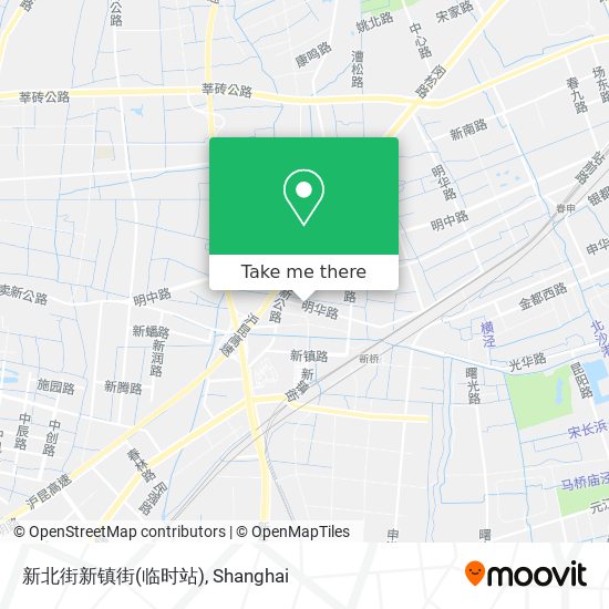 新北街新镇街(临时站) map